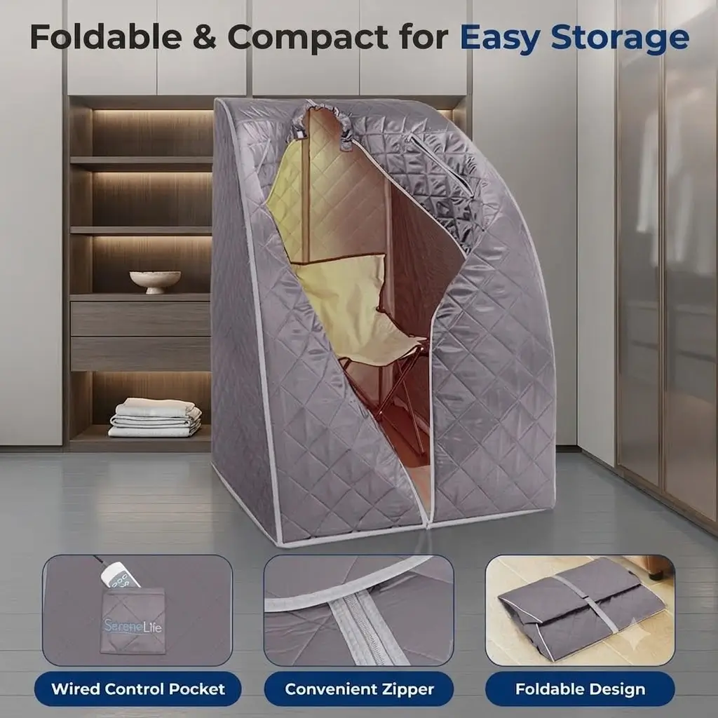 SereneLife Portable Infrared Sauna