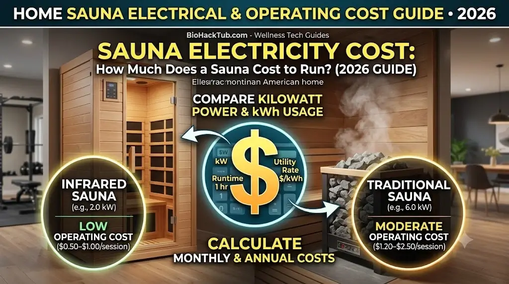 Sauna Electricity Cost Explained: Infrared vs Traditional Heaters