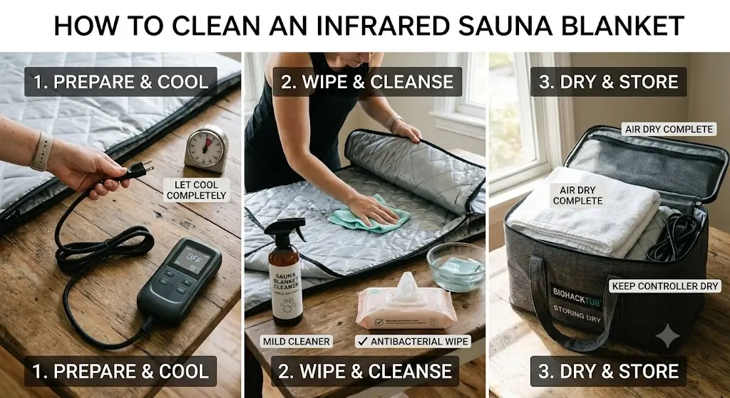 How to Clean an Infrared Sauna Blanket Safely: Step-by-Step Guide