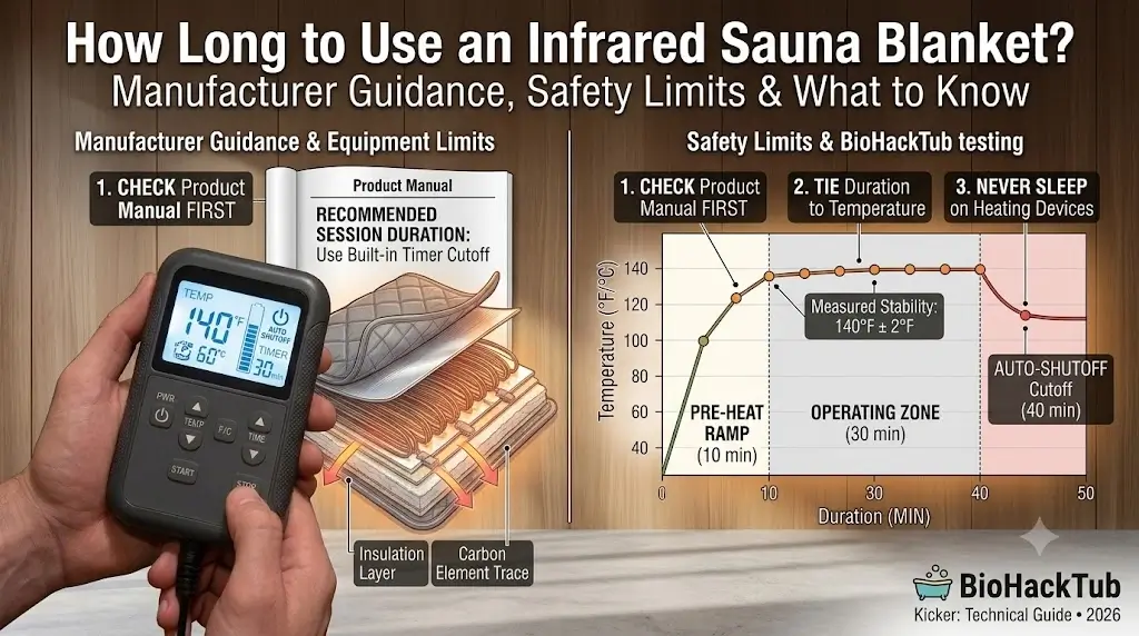 How Long to Use a Sauna Blanket? Time Limits & Guide