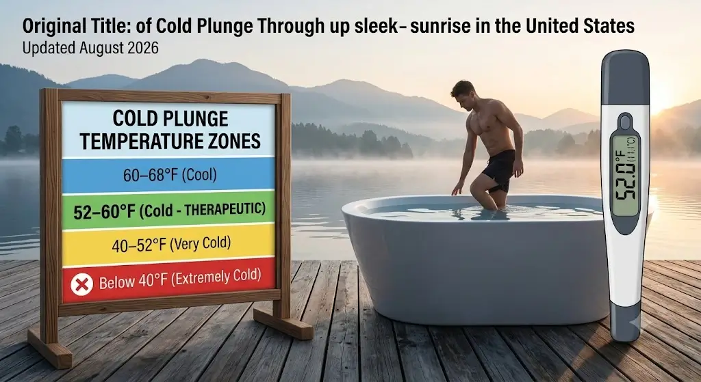 Cold Plunge Temperature Guide: What Water Temp Is Safe?