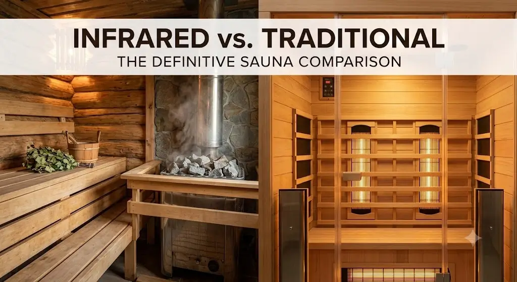 Infrared vs Traditional Sauna: Key Differences, Pros & Cons