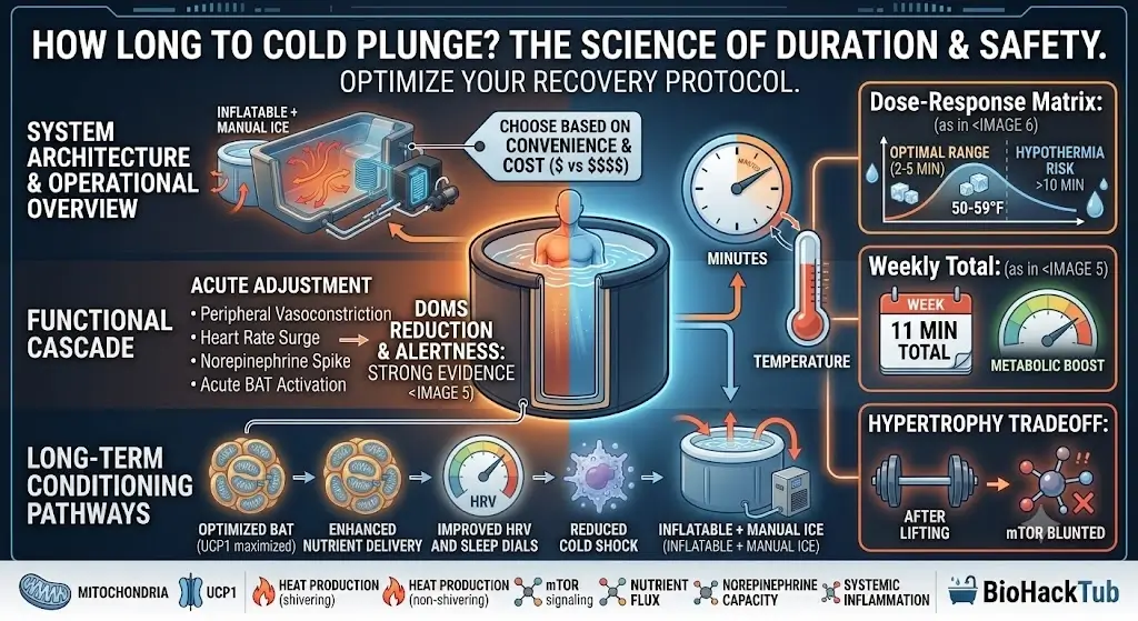 How Long to Cold Plunge? Science-Backed Duration Guide