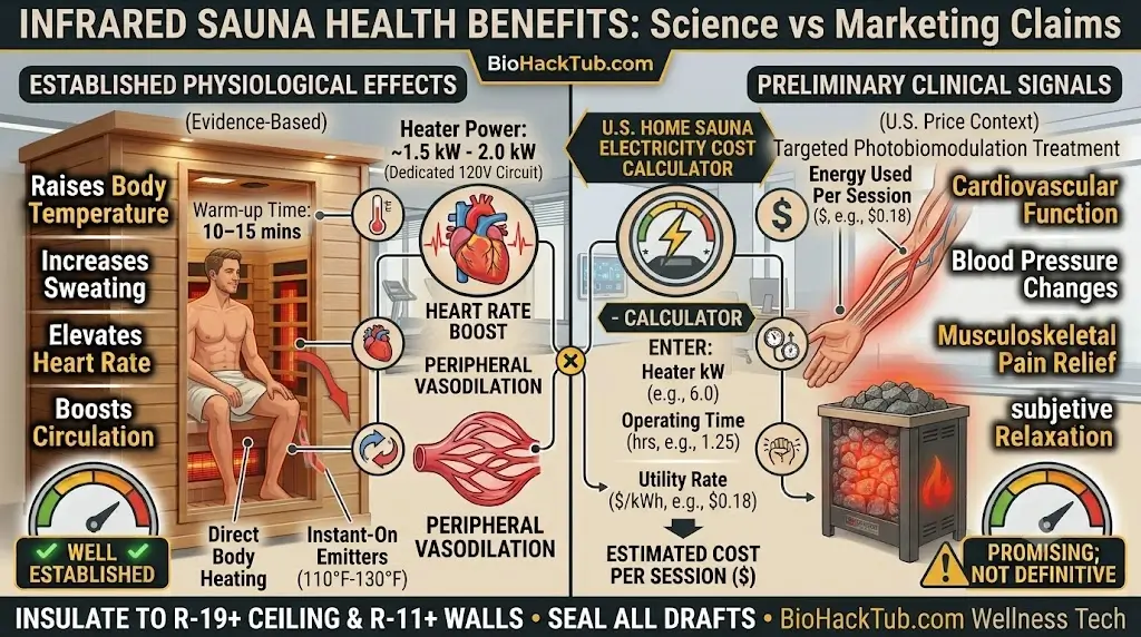 Infrared Sauna Health Benefits: Science vs Marketing Claims