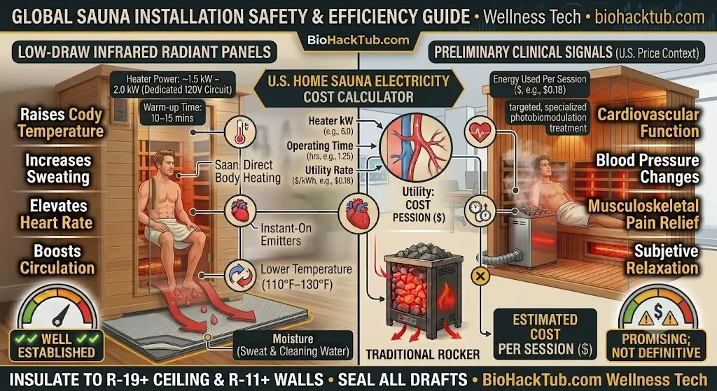 Illustration of sauna door misalignment and glass door sticking caused by unlevel carpet or sagging floor