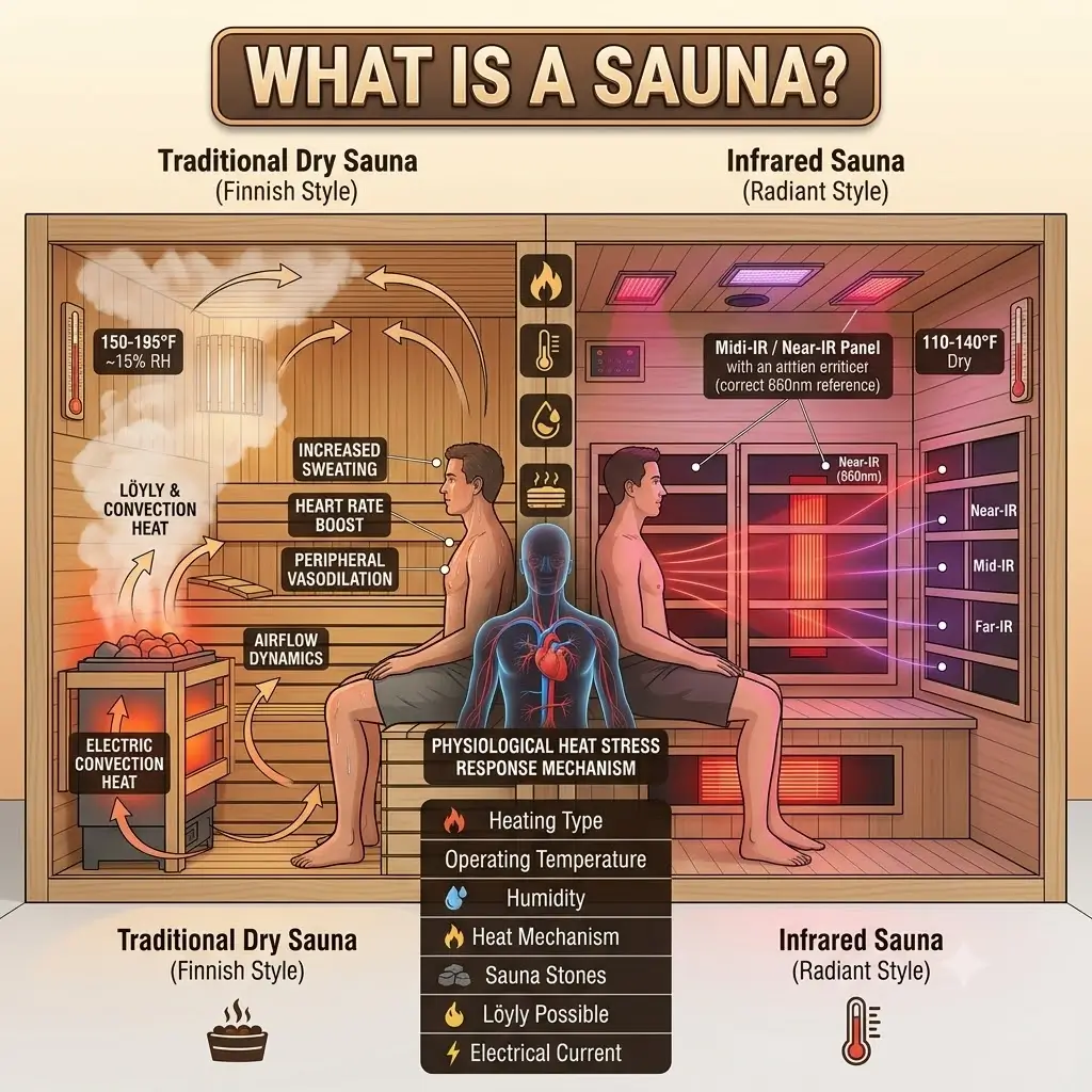 What Is a Sauna? How It Works, Types, Temps & Safety Guide