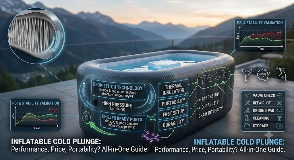 Inflatable Cold Plunge: What to Know & 7 Best Amazon Picks
